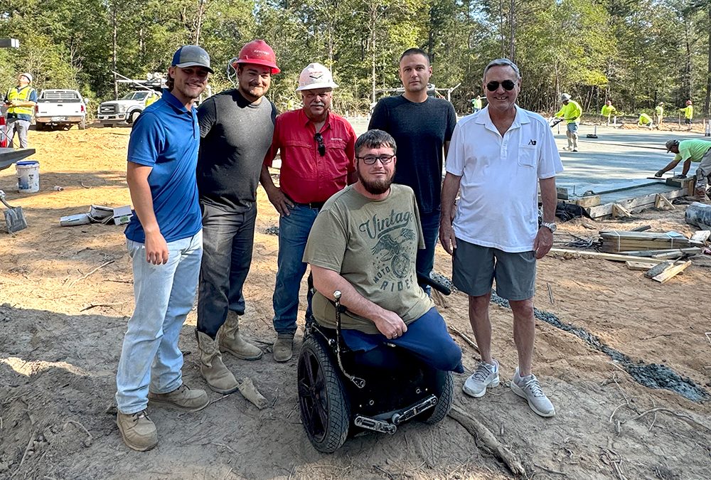 Milestone Reached: Foundation Poured for SPC Zach Parker’s Accessible Home