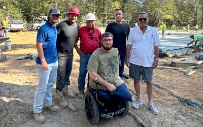 Milestone Reached: Foundation Poured for SPC Zach Parker’s Accessible Home