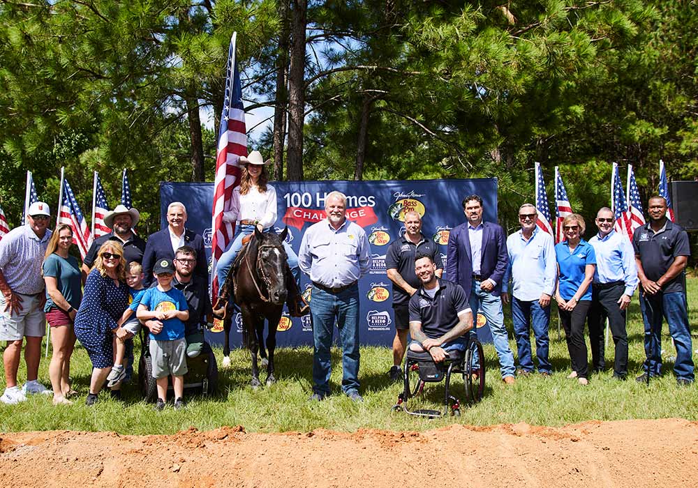 Helping a Hero, 100 Homes Challenge, Land for Veterans